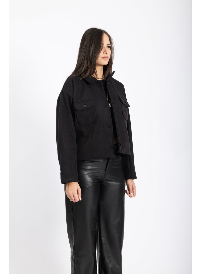 AMICI Wool jacket black - Image 2